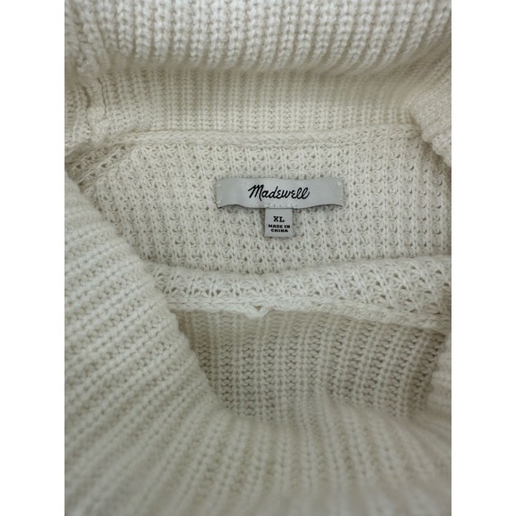 Madewell Eastbrook Turtleneck Cross-Back Sweater - Picture 7 of 8